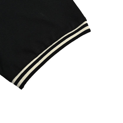 25ss pocket color embroidered Polo short sleeved shirt