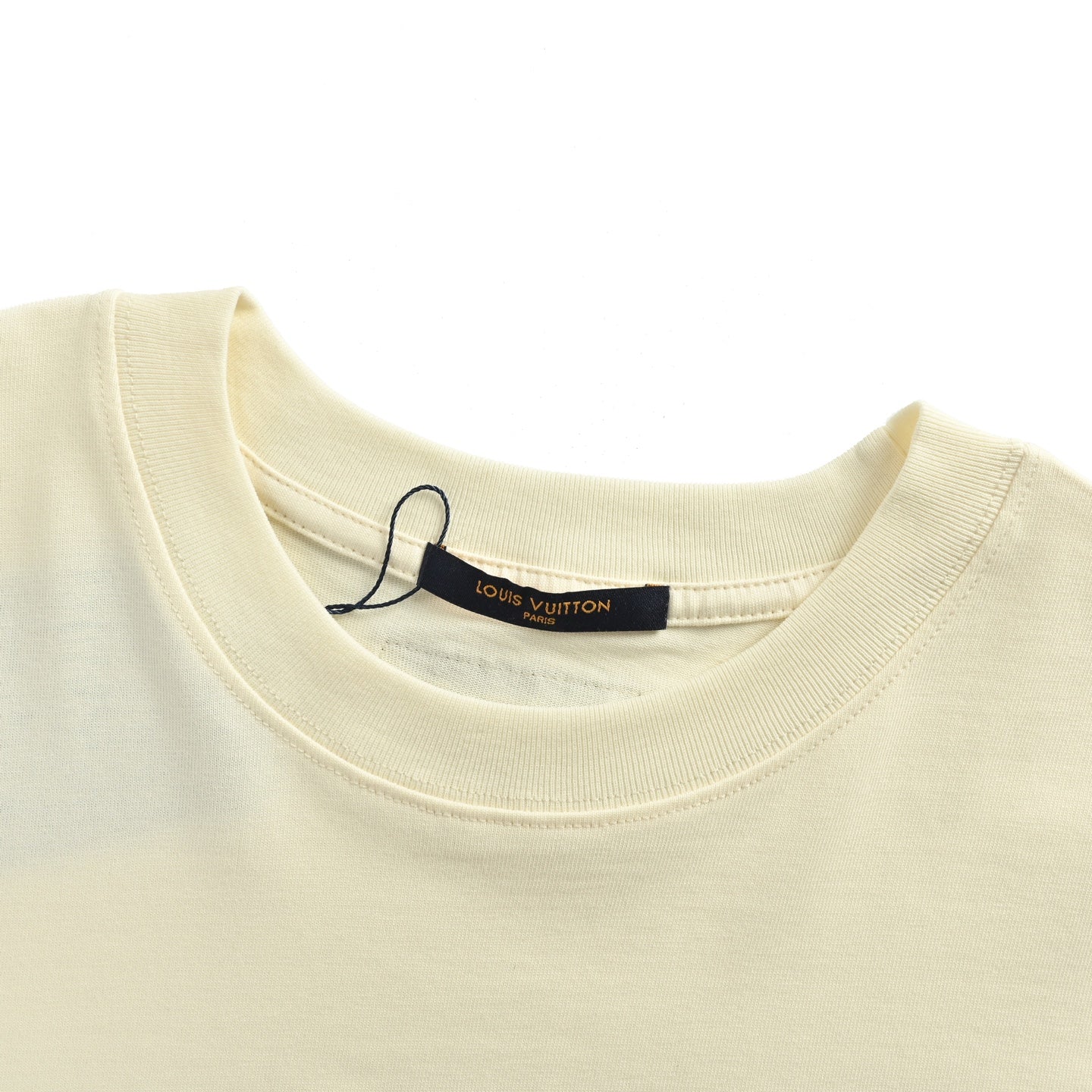 25ss woven embroidered letter logo short sleeved shirt