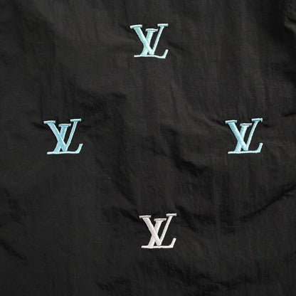 25ss gradient embroidered small label beach shorts