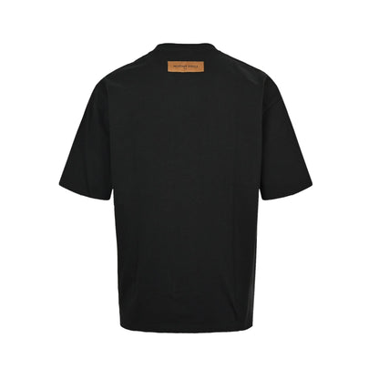 25ss Three Flower Adhesive Logo Short Sleeve