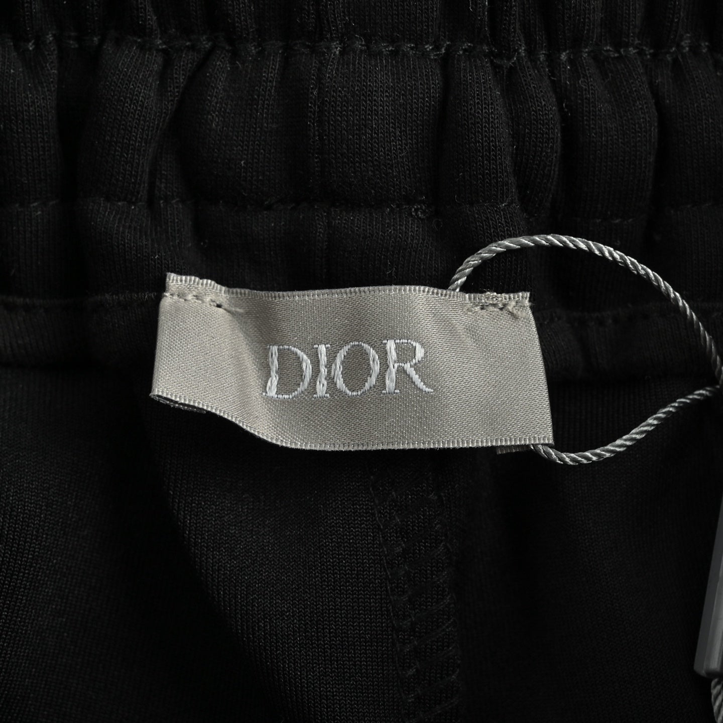 25ss side contrasting color splicing logo embossed shorts