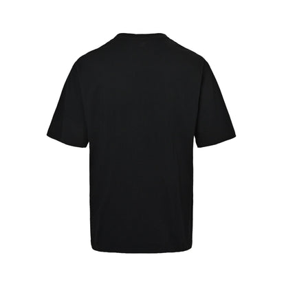 25ss Overlapping embroidered triangle logo short sleeves