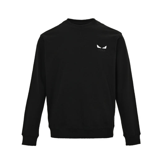 Little  embroidered eyes round neck sweatshirt