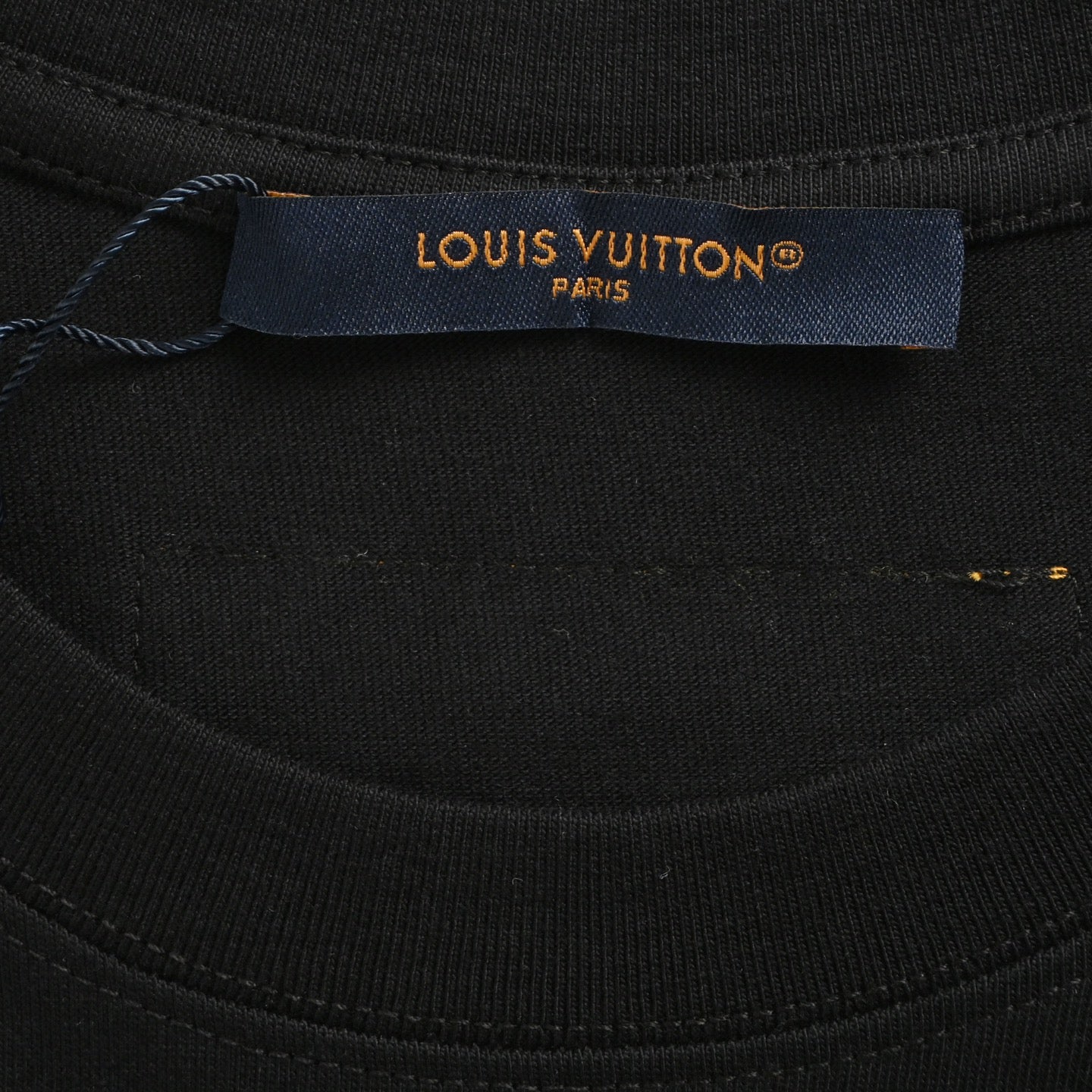 25ss front and back thick rubber printed logo short sleeves