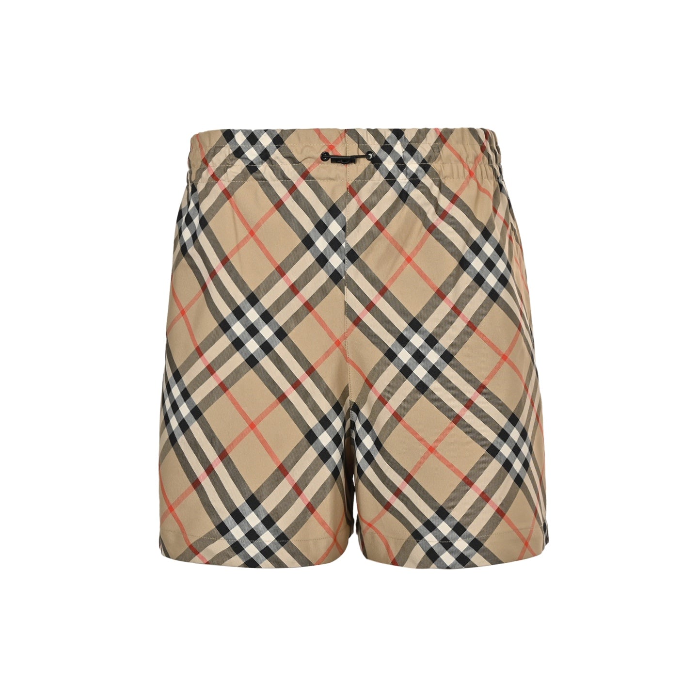 25 Diagonal plaid shorts