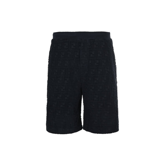 25ss FF textured jacquard towel shorts