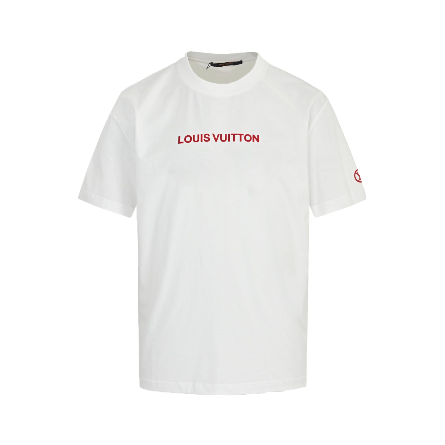 25ss flocking letter short sleeved shirt