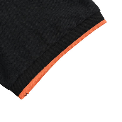 25ss orange circle logo embroidered Polo short sleeved shirt