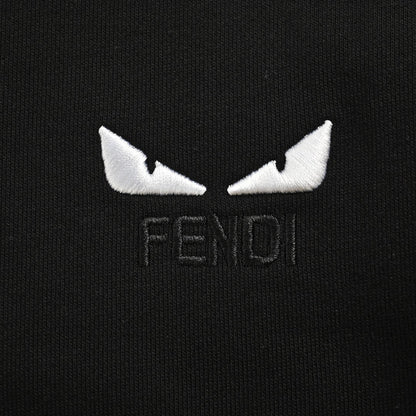 Little  embroidered eyes round neck sweatshirt