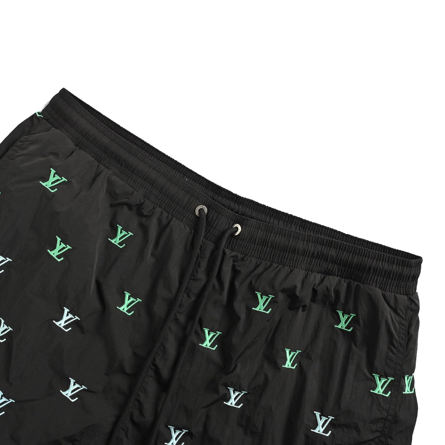 25ss gradient embroidered small label beach shorts