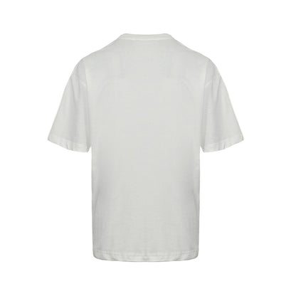 25ss Hand-painted letter print short sleeves