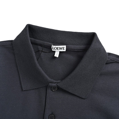 25ss Polo short sleeve with embroidered logo on chest