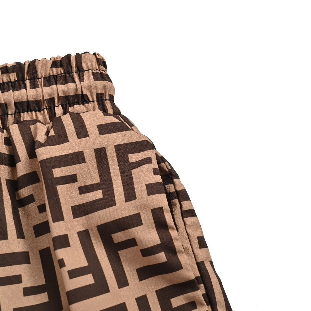 25SS Fully printed FF beach shorts