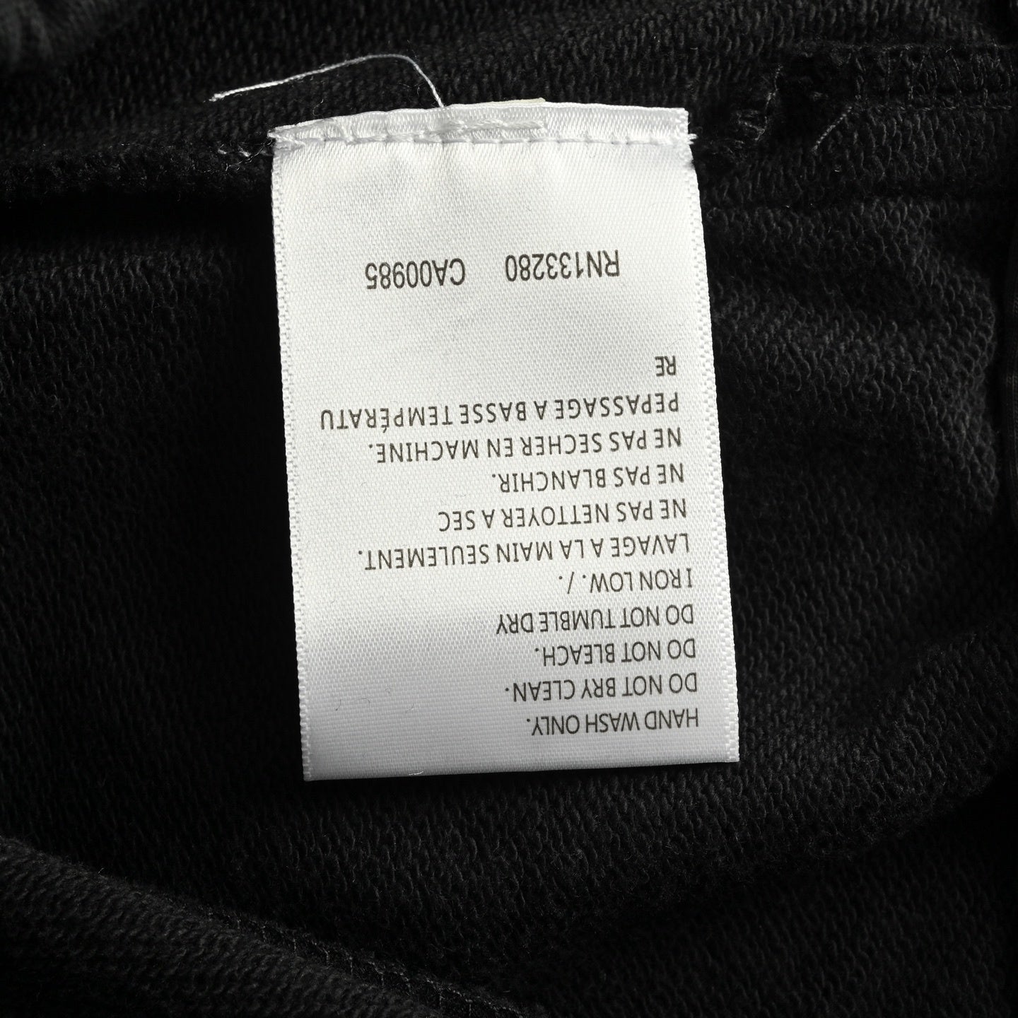 jacquard webbing trousers with embroidered logo