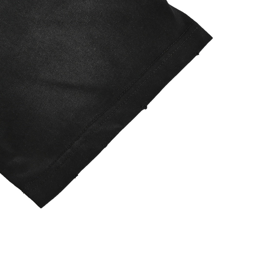 Hand-painted graffiti double G washed short sleeves