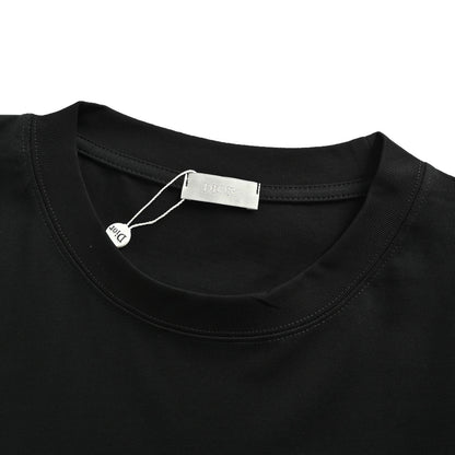 25ss paper airplane print short-sleeve shirt