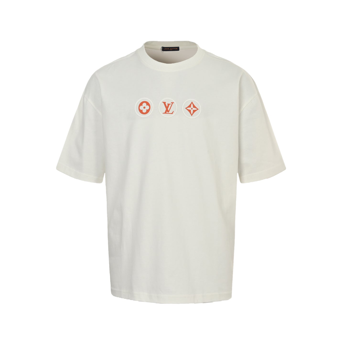 25ss silicone tri print short sleeved shirt