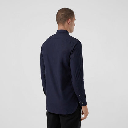 Classic war horse logo embroidered shirt