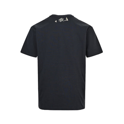 25ss sailboat embroidered logo short sleeved shirt