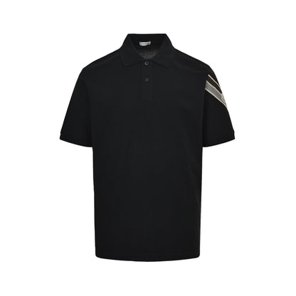 25ss cuff webbing Polo short sleeved shirt