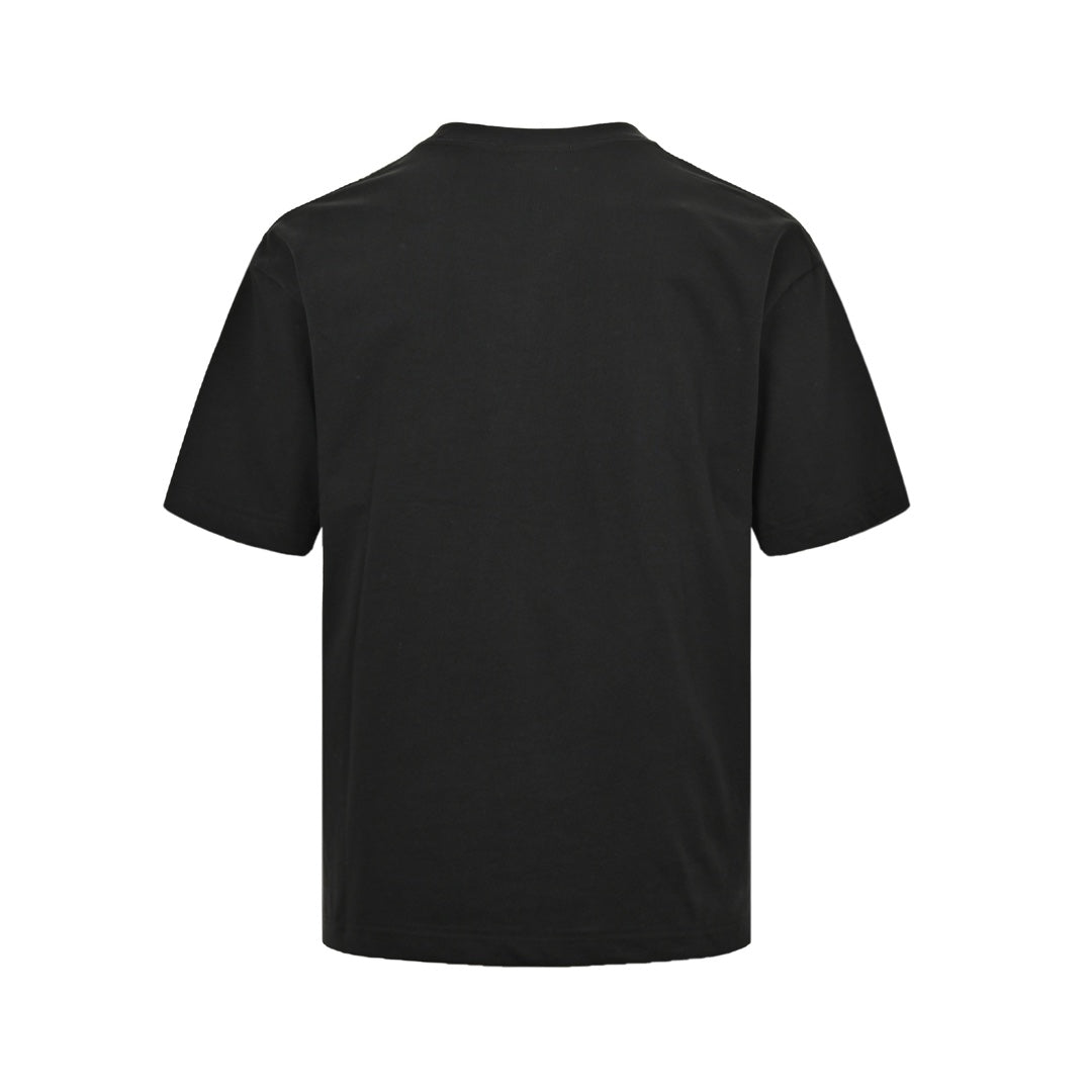 Small embroidered short sleeved shirt