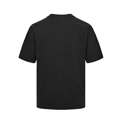 Small embroidered short sleeved shirt