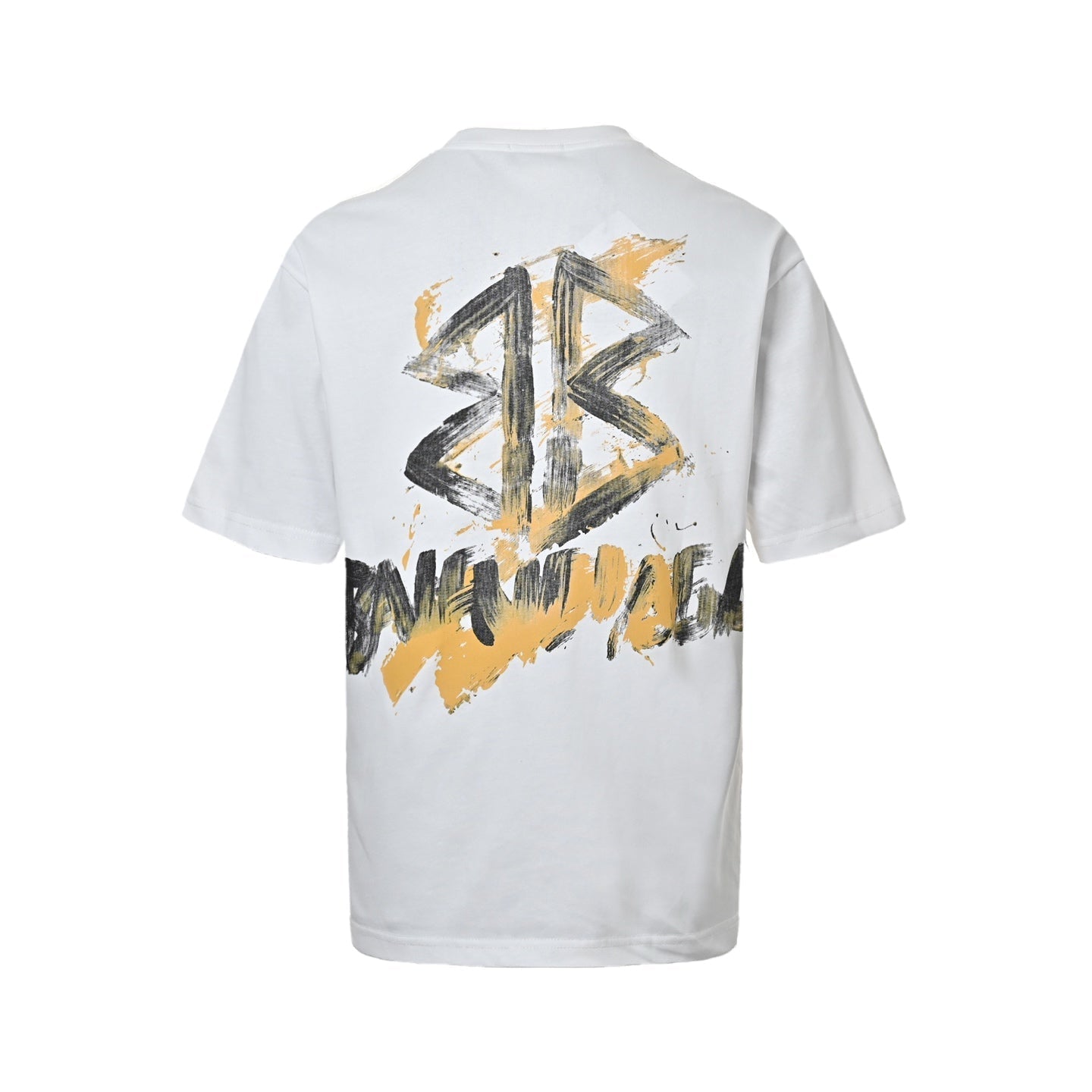 25ss Hand-painted double B print short sleeves