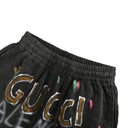 BA 25 Hand drawn graffiti letters looped shorts