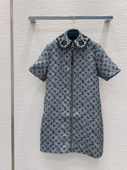 25 New Dress Blue Cotton