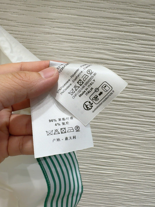 D 25SS New Arrival Side Logo Long Dress