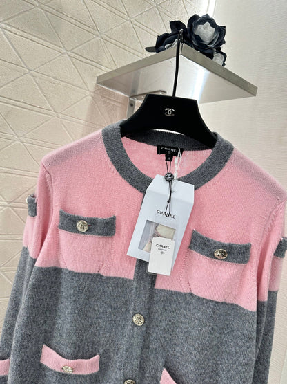 25 Knit Cardigan and Skirt Set