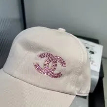 25 Rhinestone logo baseball cap