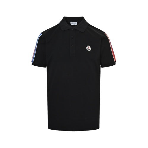 25ss Shoulder Webbing Polo Short Sleeve