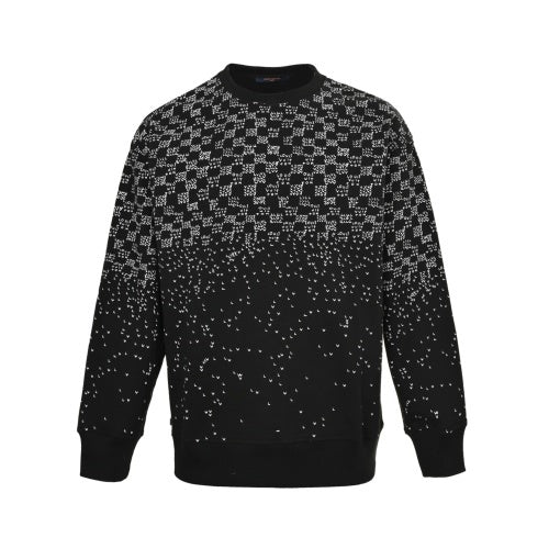 25fw gradient print round neck sweatshirt