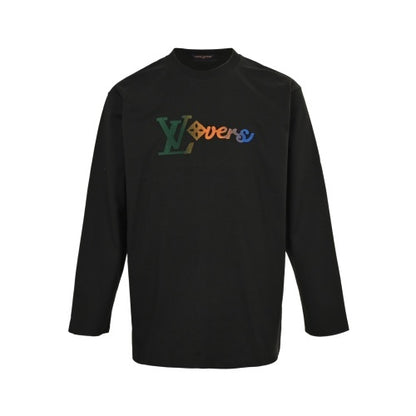 25fw colorful gradient logo long sleeve