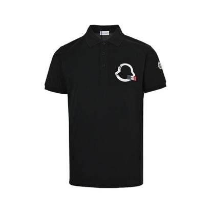 25ss chest embroidered logo polo short sleeve