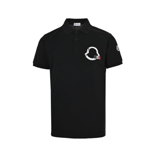 25ss chest embroidered logo polo short sleeve