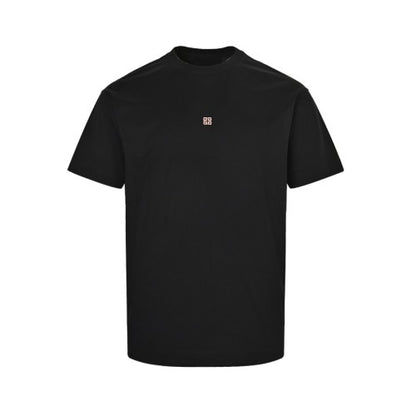 25ss embroidered logo short-sleeved shirt
