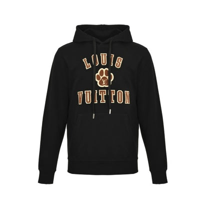 25Fw towel letter logo hooded sweatshirt