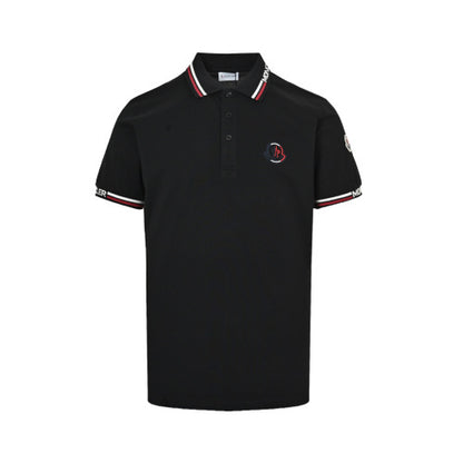 25ss embroidered logo polo short sleeve