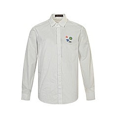 25ss heat transfer printed long-sleeved shirt