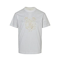 25ss unicorn embroidered short sleeves