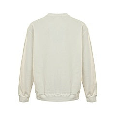 25fw letter embossed print round neck sweatshirt