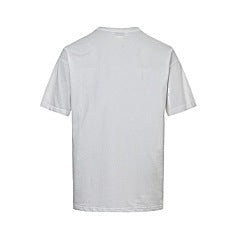 25ss flocked logo laser printed short-sleeved shirt