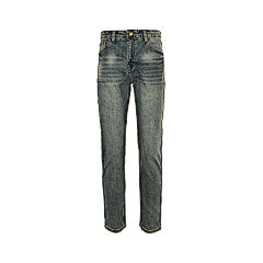 25fw back pocket monogram embossed jeans