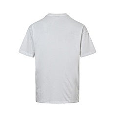 25ss overlapping logo print short-sleeved shirt