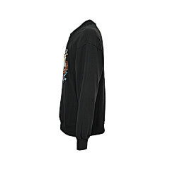 25fw embroidered round neck sweatshirt