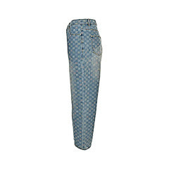 25fw checkerboard jeans