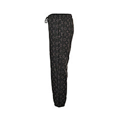 25fw all-over monogram woven trousers