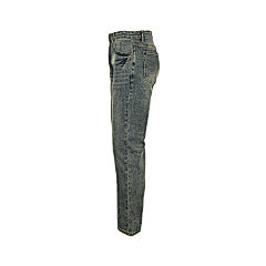 25fw back pocket monogram embossed jeans